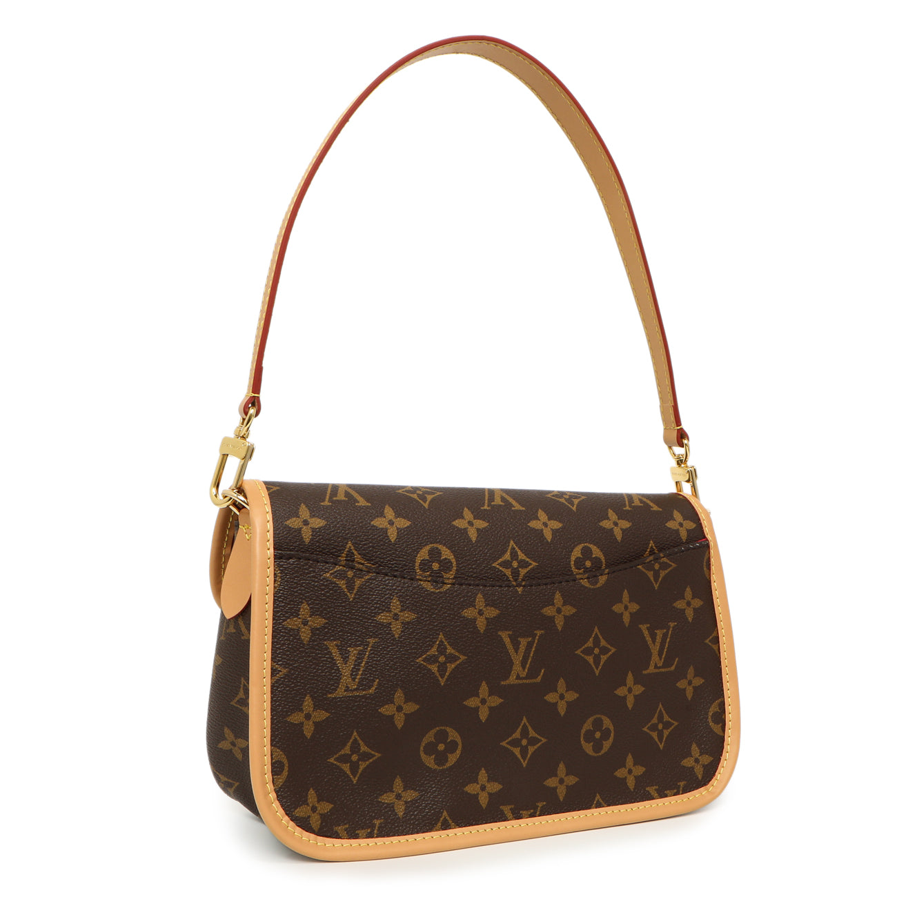 Exclusive Louis Vuitton Fuchsia Monogram Diane — Side View