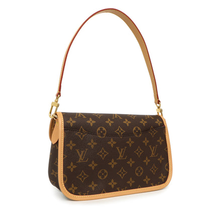 Exclusive Louis Vuitton Fuchsia Monogram Diane — Side View