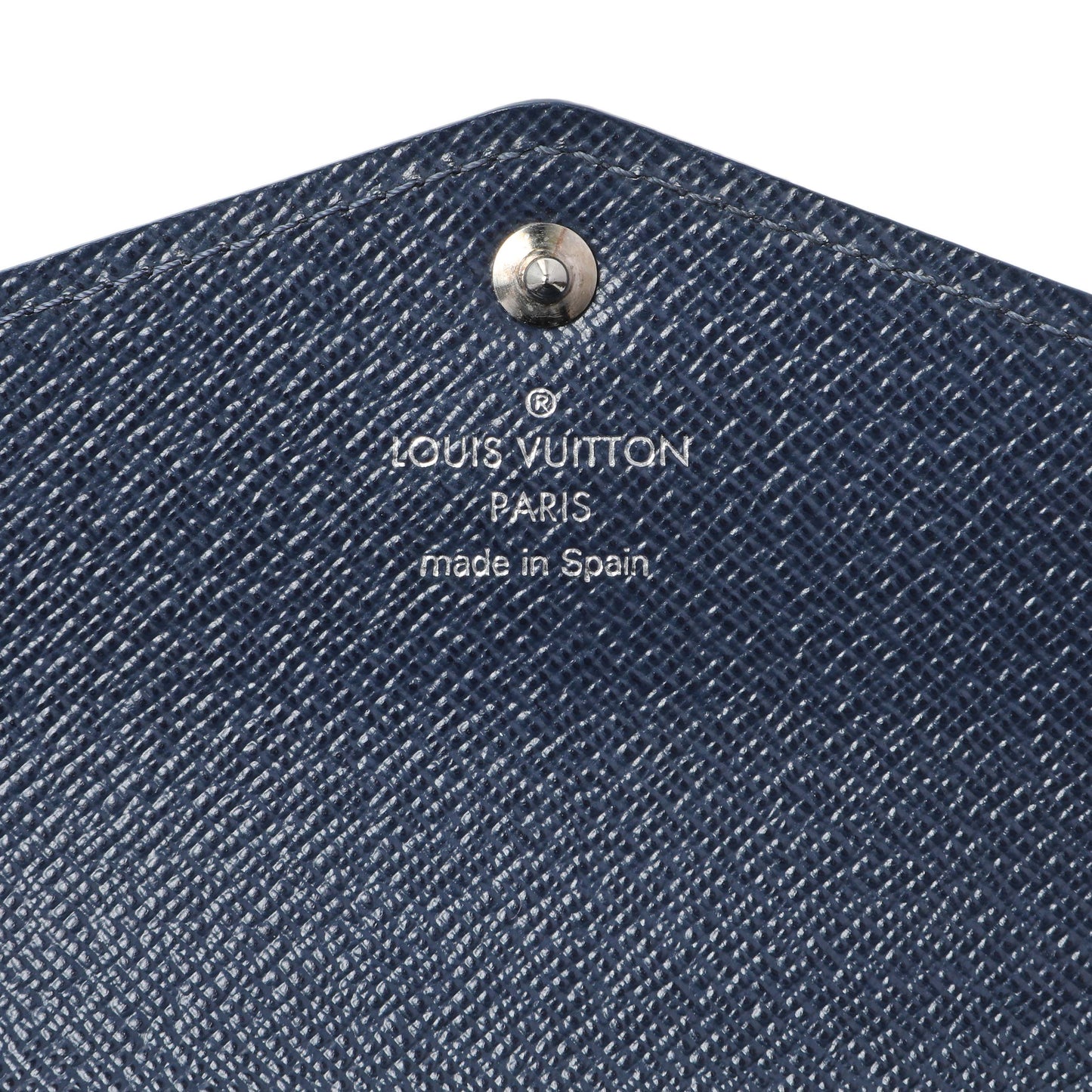 Exclusive Louis Vuitton Blue Epi Sarah Wallet — Alternate View 13