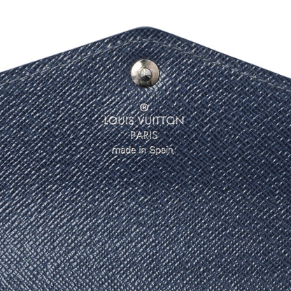Exclusive Louis Vuitton Blue Epi Sarah Wallet — Alternate View 13