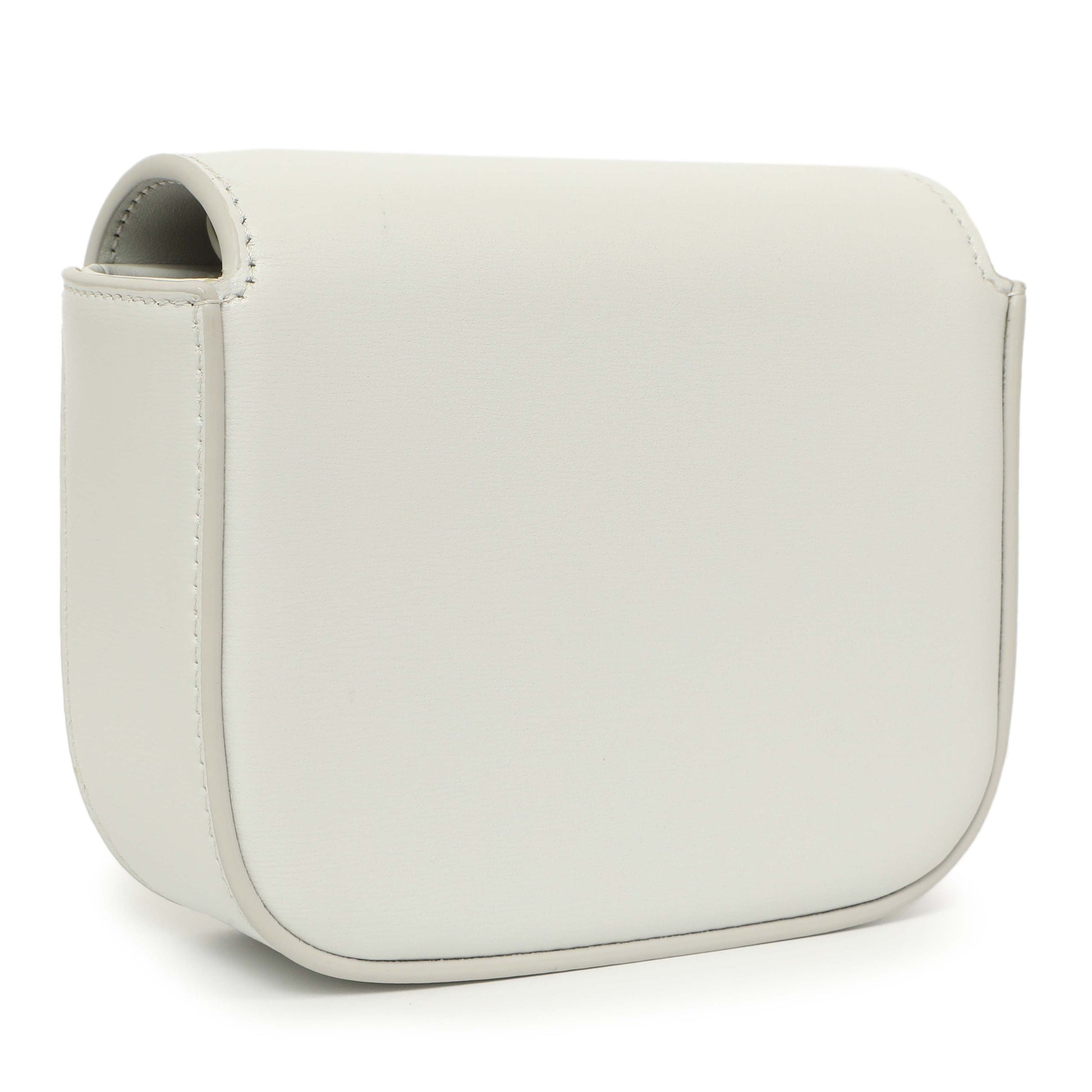 Exclusive Celine Grey Calfskin Mini Claude — Back View