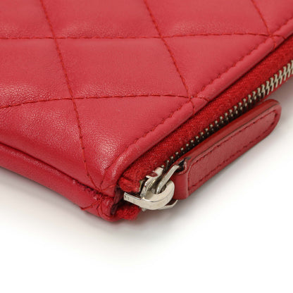 Exclusive Chanel Pink Quilted Lambskin Medium Cosmetic Case — Alternate View 8