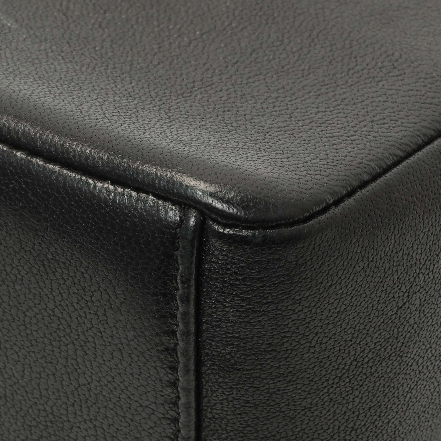 Exclusive Chanel Black Sheepskin Medium Vintage Mademoiselle Flap — Alternate View 7