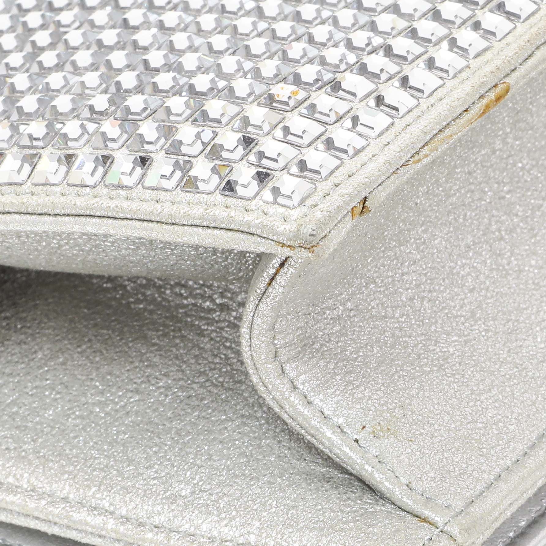 Exclusive Chanel 2015 Cruise Paris-Dubai Strass Crystal East West Clutch — Lifestyle View