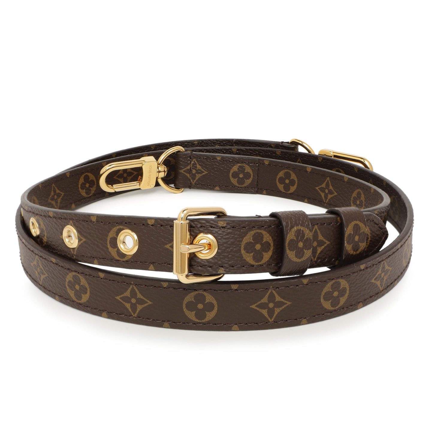 Exclusive Louis Vuitton Monogram 20mm Adjustable Shoulder Strap — Side View