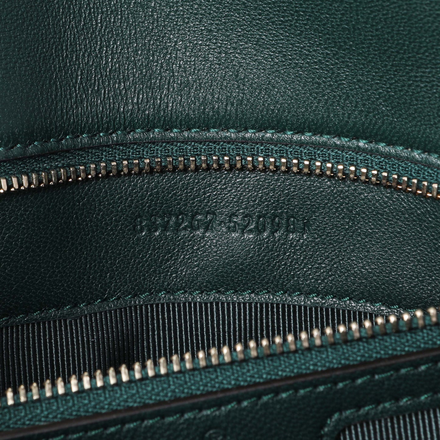 Exclusive Gucci Green Lambskin Matelasse Medium GG Marmont Shoulder Bag NM — Lifestyle View