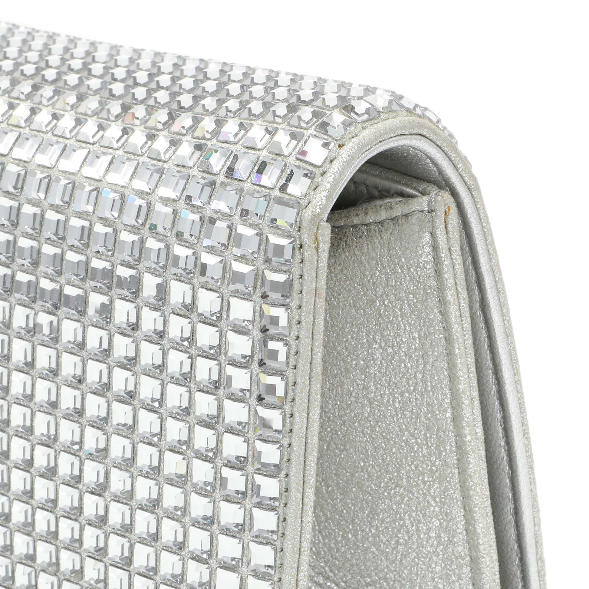 Exclusive Chanel 2015 Cruise Paris-Dubai Strass Crystal East West Clutch — Alternate View 12
