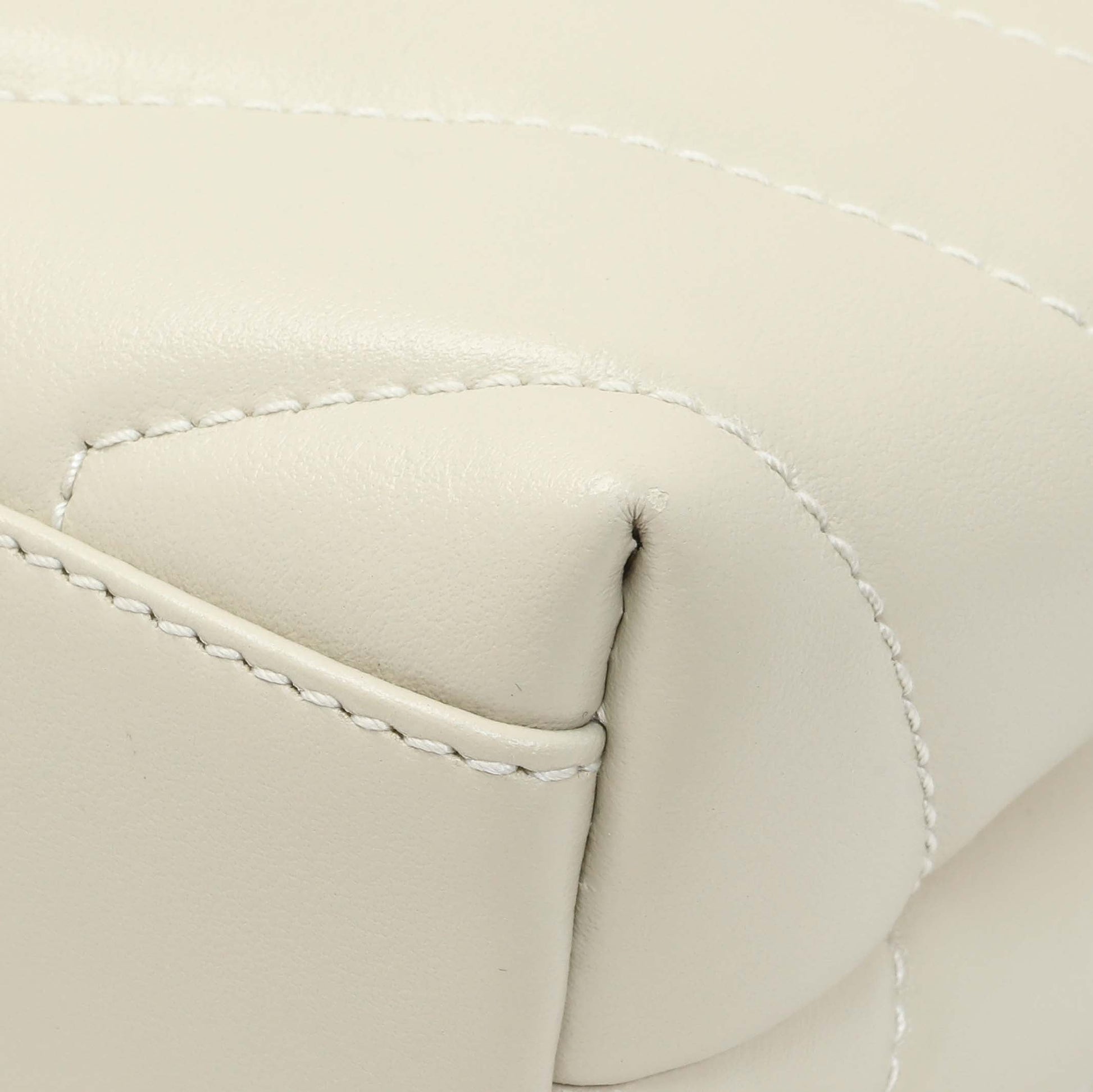 Exclusive Saint Laurent Crema Calfskin Monogram Toy Loulou Crossbody — Alternate View 7