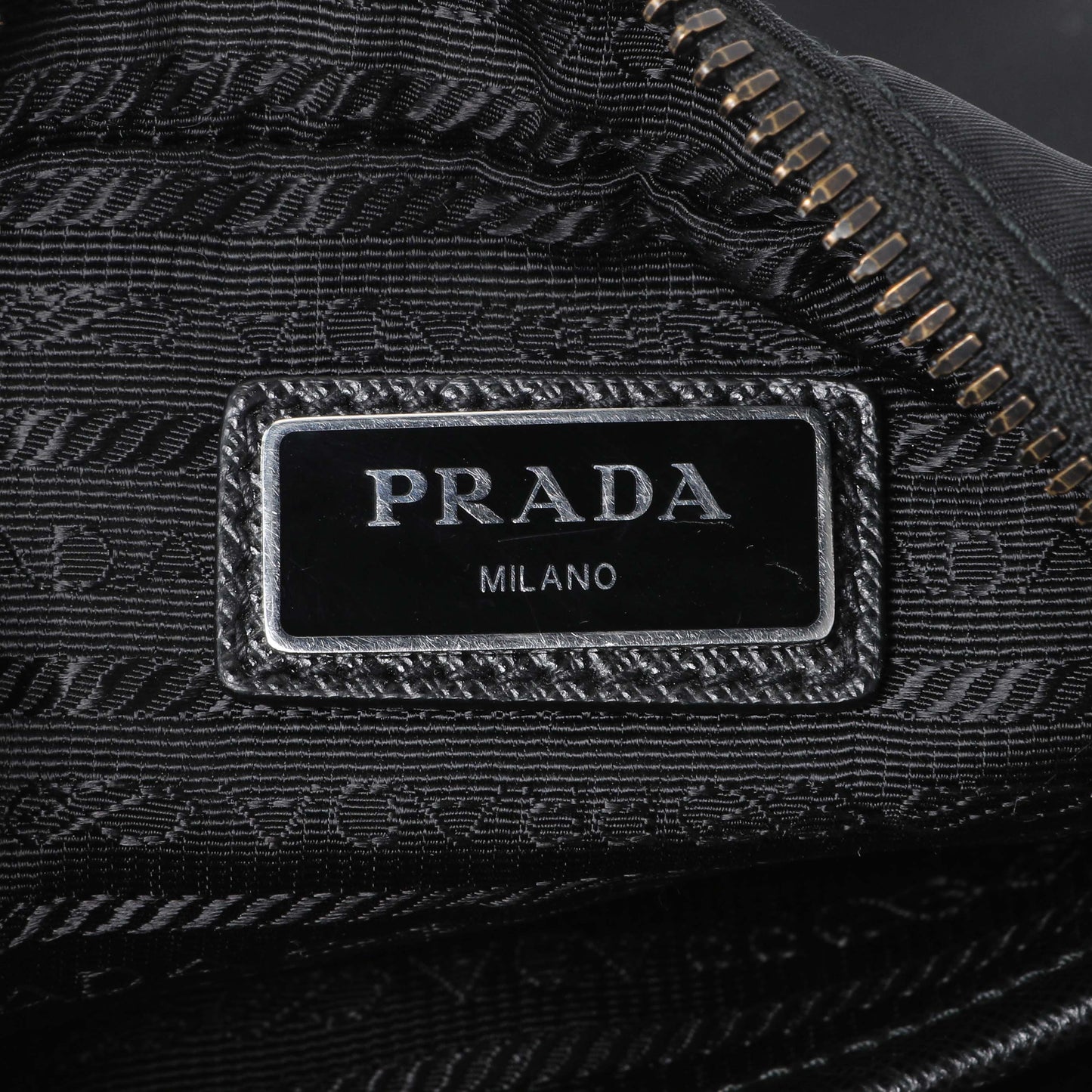 Exclusive Prada Black Re-Nylon Messenger Bag — Alternate View 9