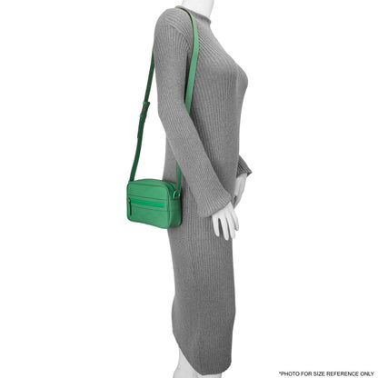 Exclusive Gucci Green Rubber Effect Monogram GG Crossbody Bag — Alternate View 12