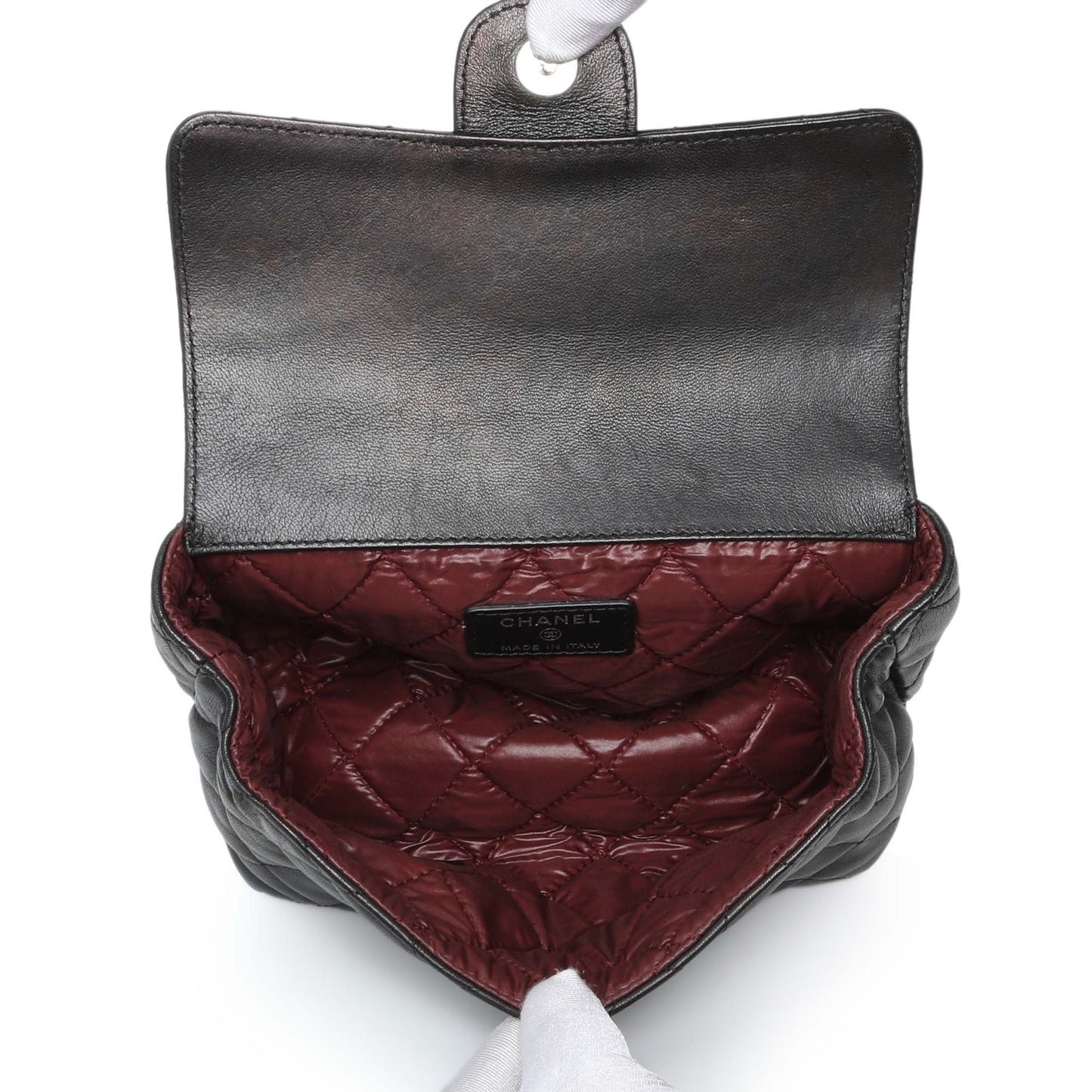 Exclusive Chanel Quilted Lambskin Flap Cosmetic Case — Alternate View 8