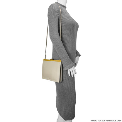 Exclusive Celine Light Grey Smooth Calfskin Mini Clasp Bag — Alternate View 11