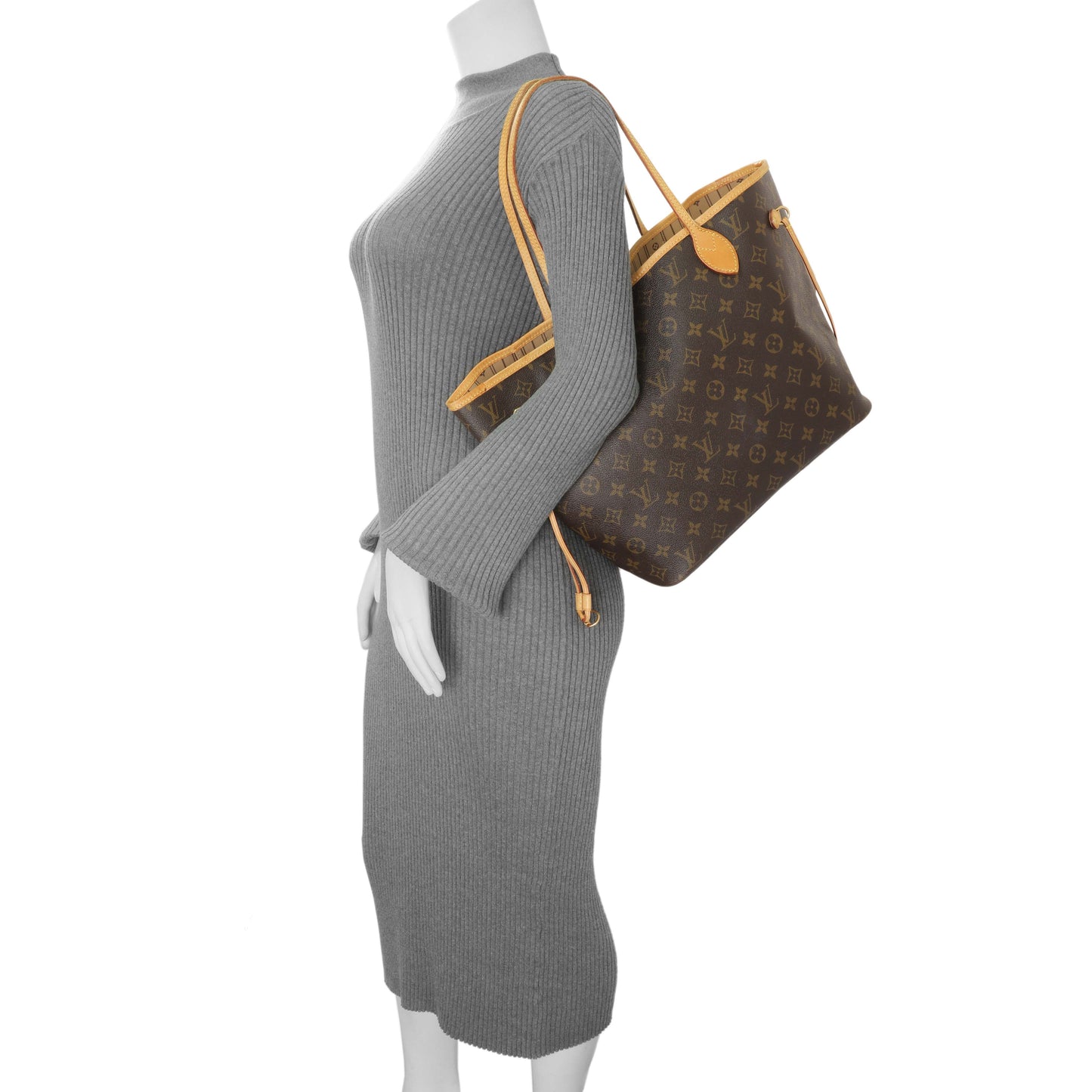 Exclusive Louis Vuitton Monogram Neverfull MM — Alternate View 12