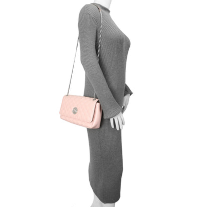 Exclusive Versace Pink Quilted Lambskin Medusa Chain Crossbody — Alternate View 13