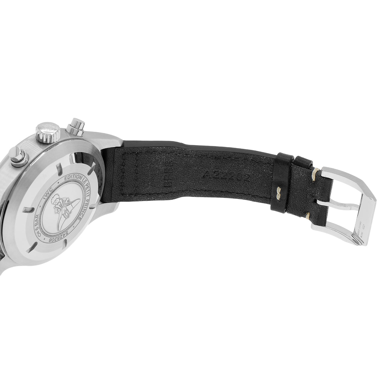 Exclusive IWC Stainless Steel Pilot Chronograph “Le Petit Prince” IW377714 — Top View
