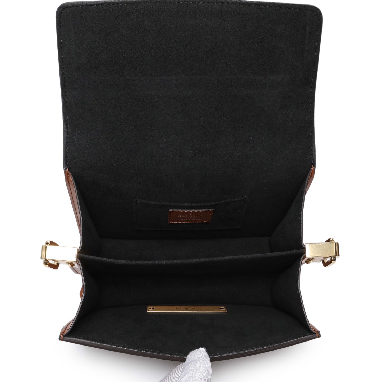 Exclusive Louis Vuitton Reverse Monogram Mini Dauphine — Top View
