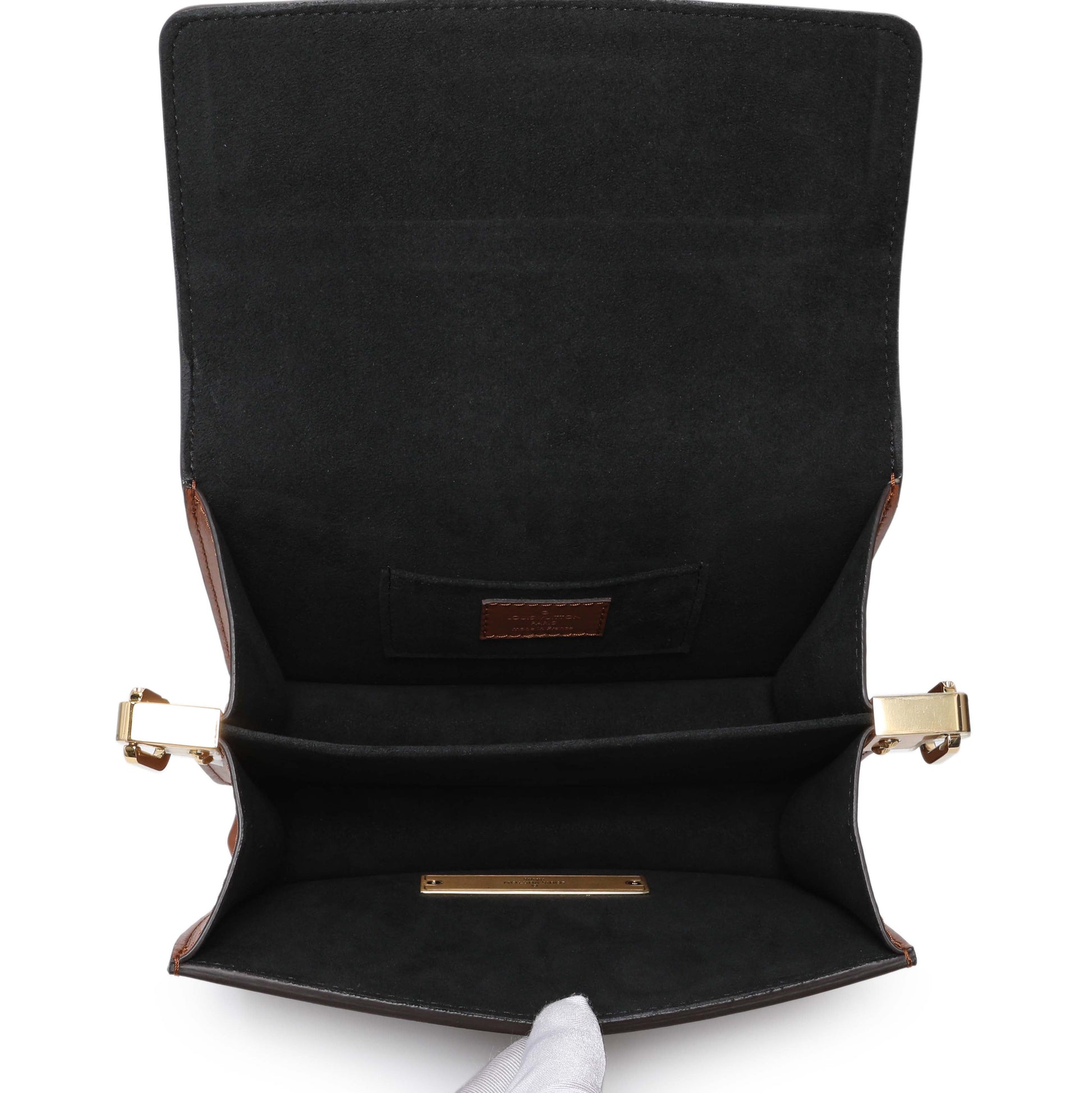 Exclusive Louis Vuitton Reverse Monogram Mini Dauphine — Top View