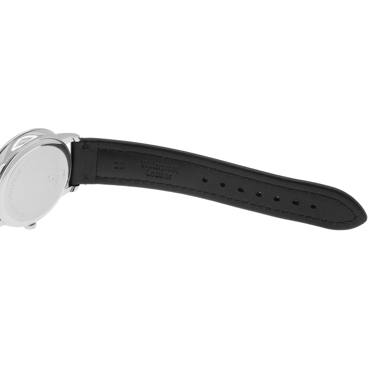 Exclusive Omega Stainless Steel De Ville Prestige 4813.40.01 — Detail View