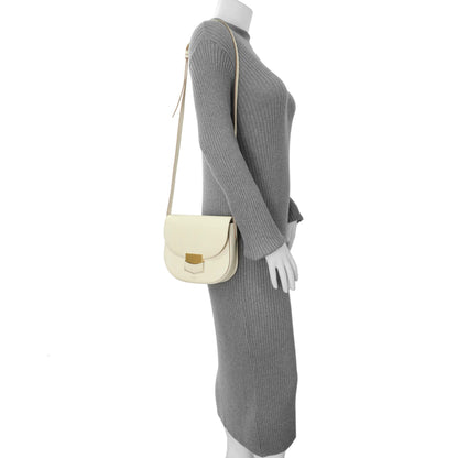 Exclusive Celine Ivory Grained Calfskin Small Trotteur — Alternate View 10
