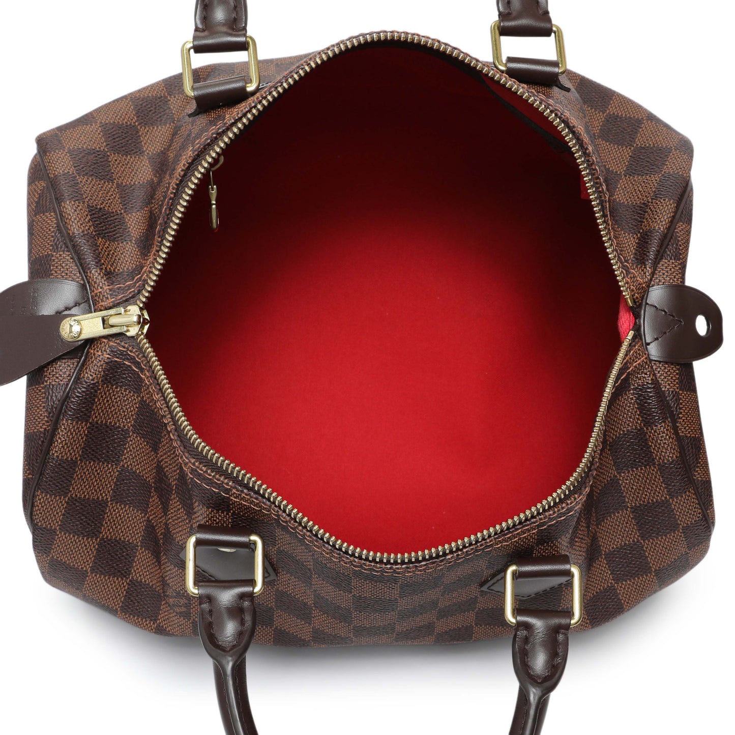 Exclusive Louis Vuitton Damier Ebene Speedy 30 — Alternate View 8
