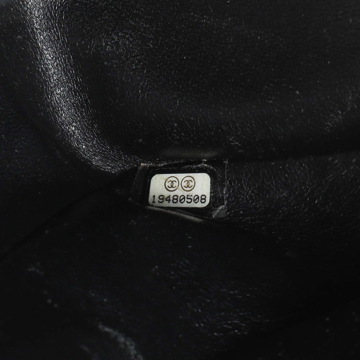 Exclusive Chanel Black Quilted Patent Jumbo Double Flap — Alternate View 10