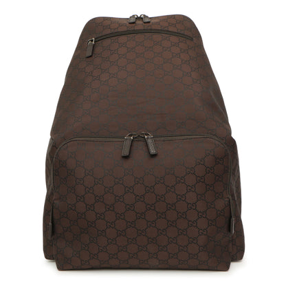 Exclusive Gucci Nylon Monogram Medium Backpack — Front View