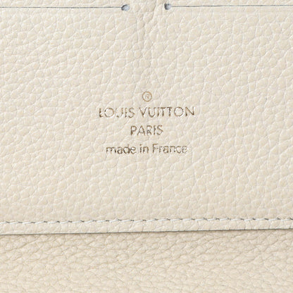 Exclusive Louis Vuitton White Empreinte Zippy Organizer — Detail View