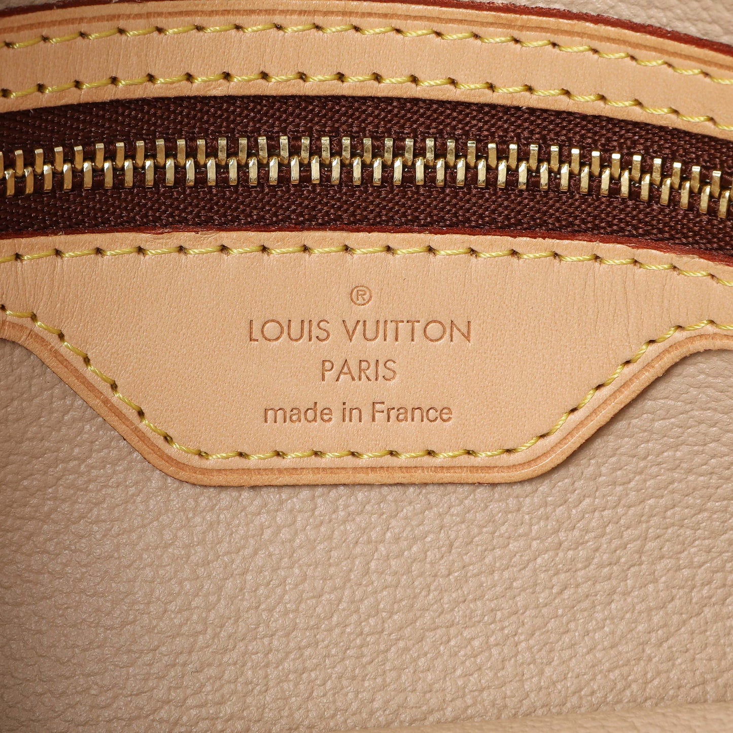 Exclusive Louis Vuitton Monogram Petit Bucket 23 — Alternate View 9