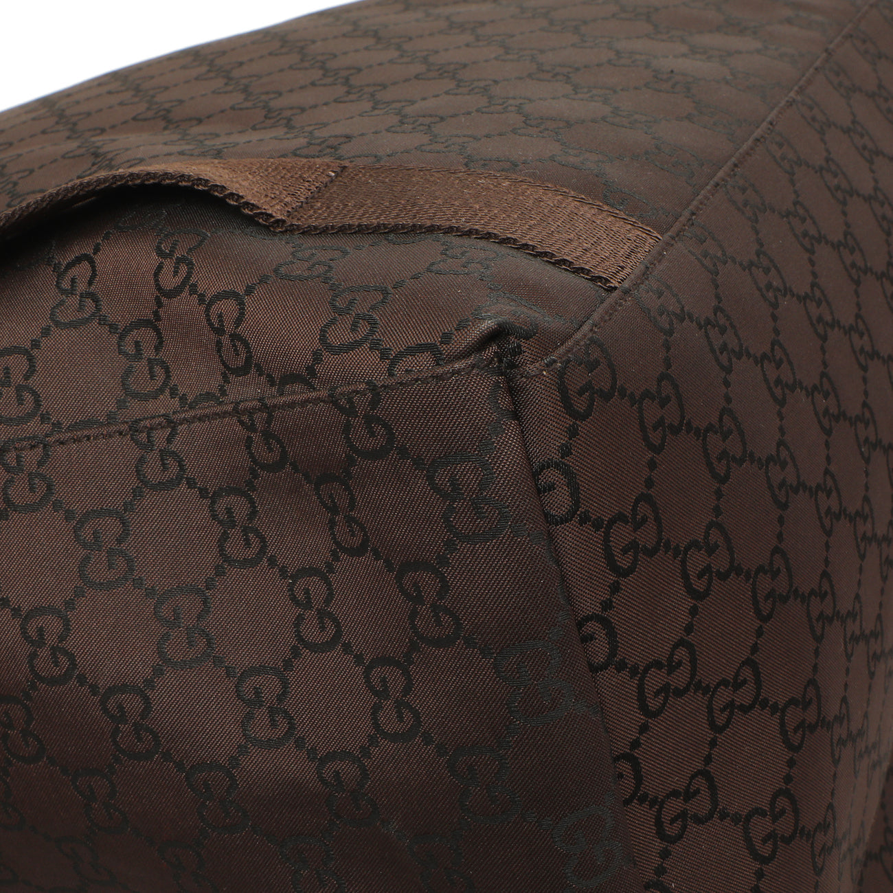 Exclusive Gucci Nylon Monogram Medium Backpack — Lifestyle View