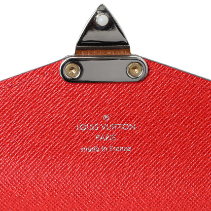 Exclusive Louis Vuitton Monogram Tribal Mask Sarah Wallet — Detail View