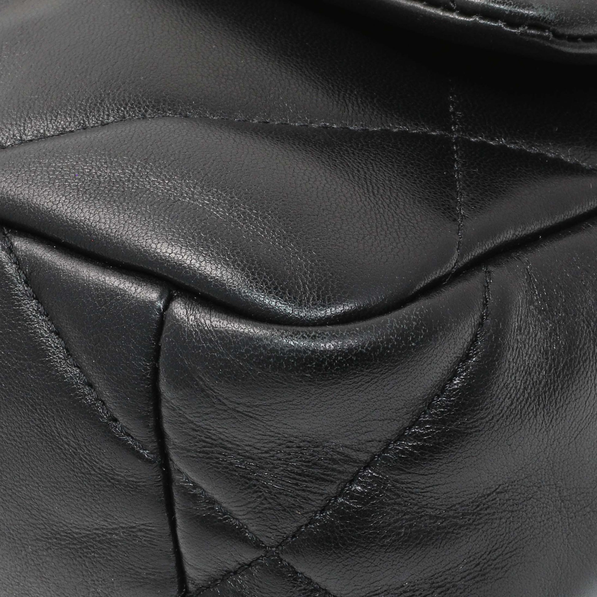 Exclusive Chanel Black Lambskin Quilted Medium Chanel 19 Flap — Lifestyle View