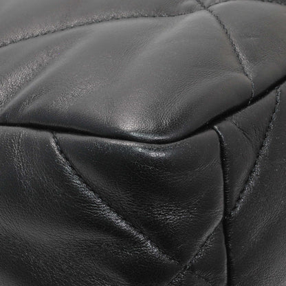 Exclusive Chanel Black Lambskin Quilted Medium Chanel 19 Flap — Alternate View 7