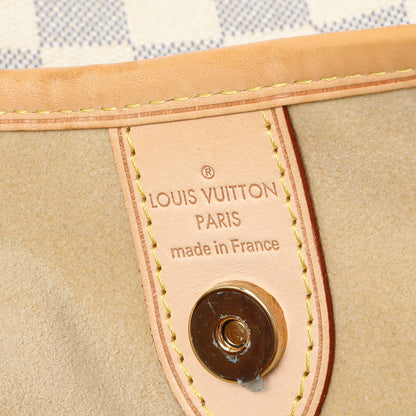 Exclusive Louis Vuitton Damier Azur Galliera PM — Detail View