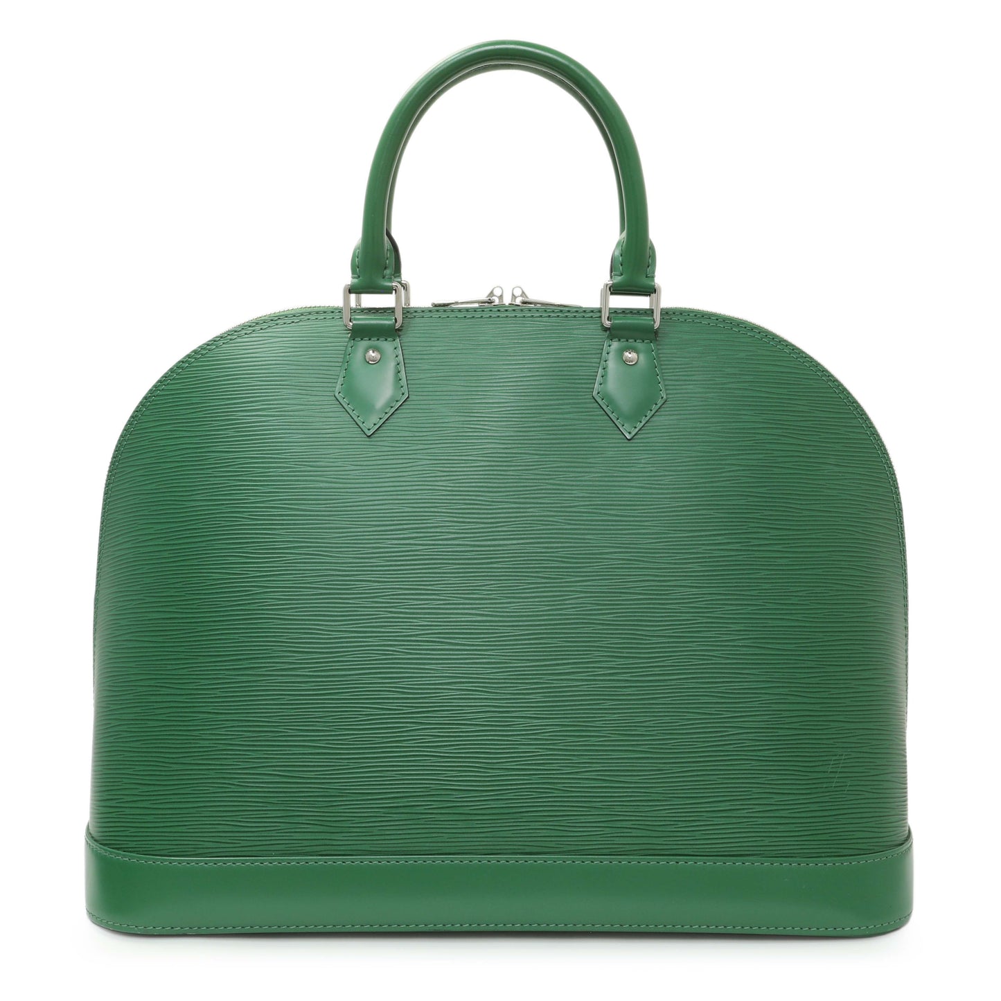 Exclusive Louis Vuitton Green Epi Alma GM — Front View