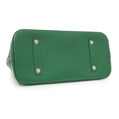 Exclusive Louis Vuitton Green Epi Alma GM — Back View