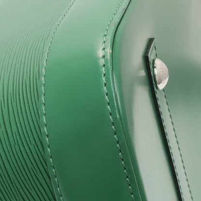 Exclusive Louis Vuitton Green Epi Alma GM — Top View