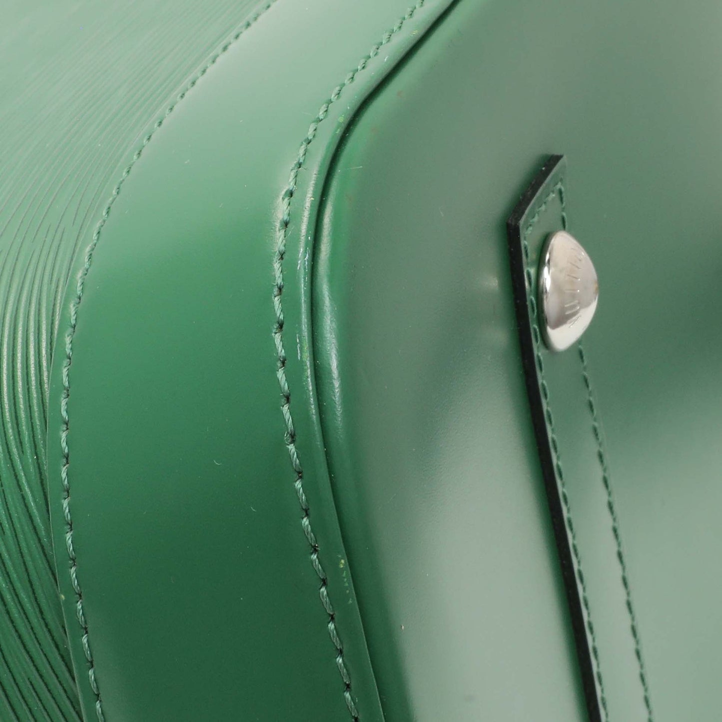 Exclusive Louis Vuitton Green Epi Alma GM — Lifestyle View