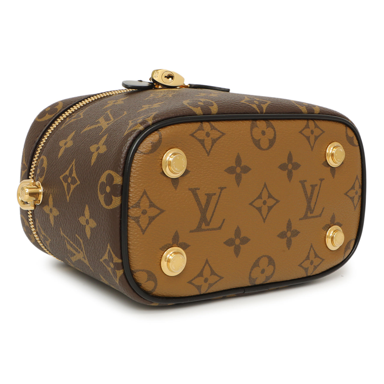 Exclusive Louis Vuitton Monogram Reverse Vanity PM — Back View