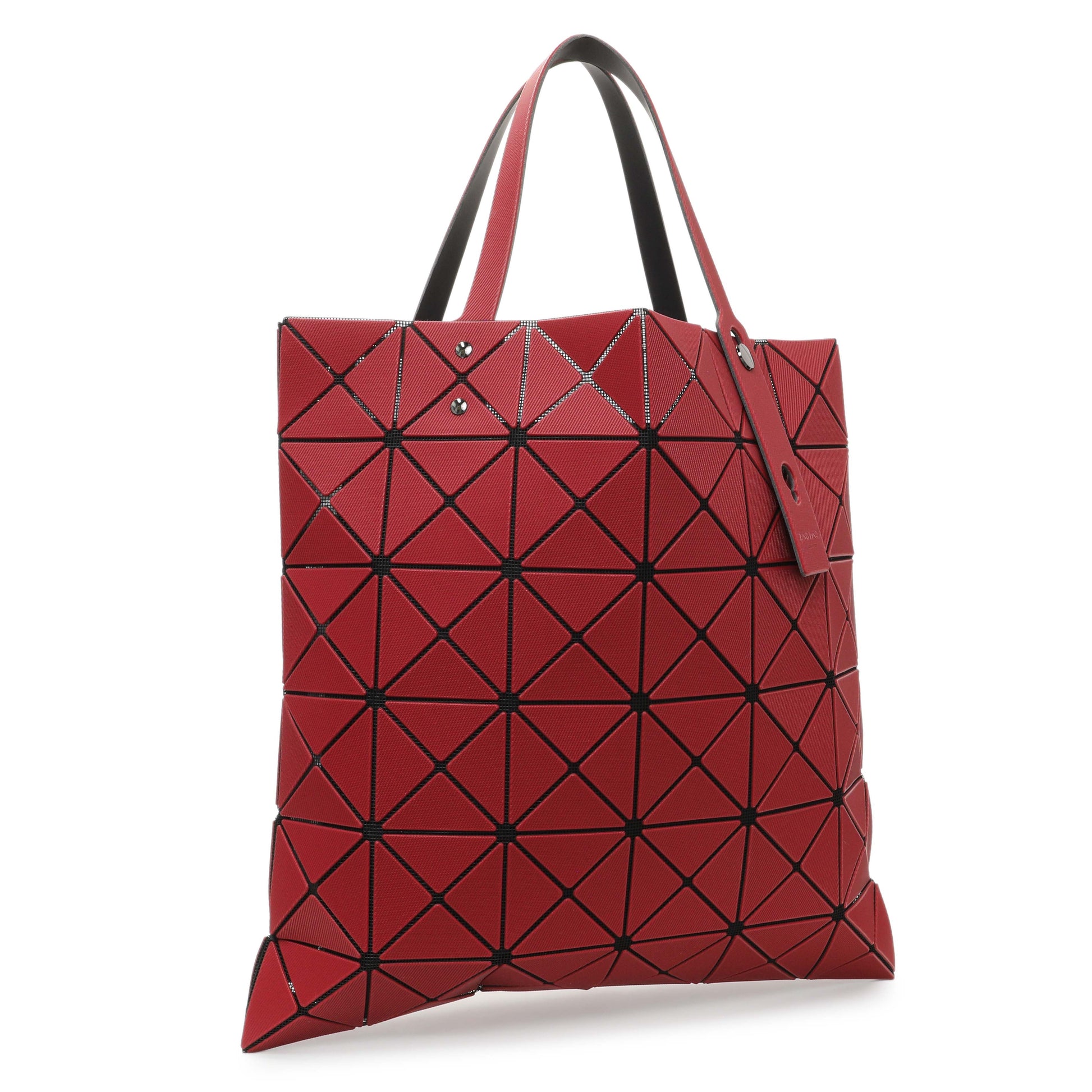 Exclusive Issey Miyake Bao Bao Dark Red Tote — Side View