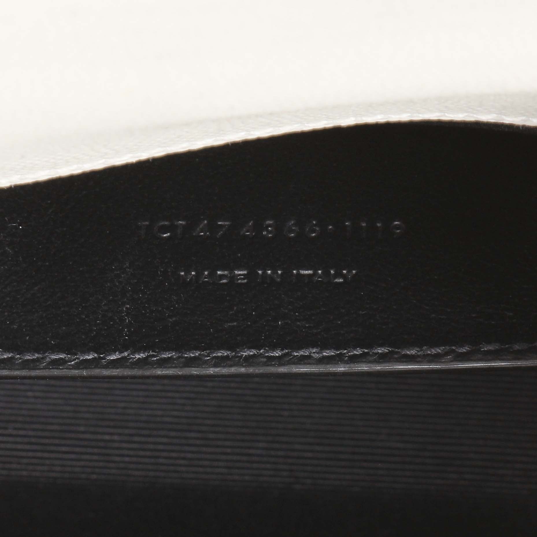 Exclusive Saint Laurent Crema Soft Grain De Poudre Small Classic Monogram Kate Tassel Satchel — Alternate View 10