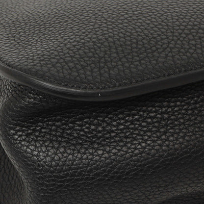 Exclusive Hermes Black Clemence Halzan 31 — Alternate View 8