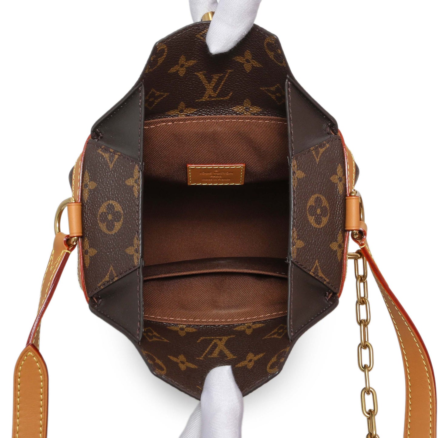 Exclusive Louis Vuitton Monogram Milk Box — Top View