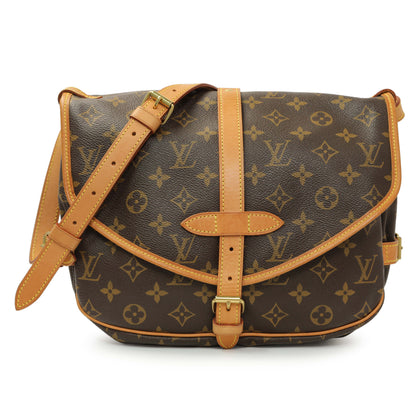 Exclusive Louis Vuitton Monogram Saumur 30 — Front View