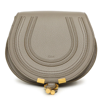 Exclusive Chloe Grey Calfskin Mini Marcie — Side View