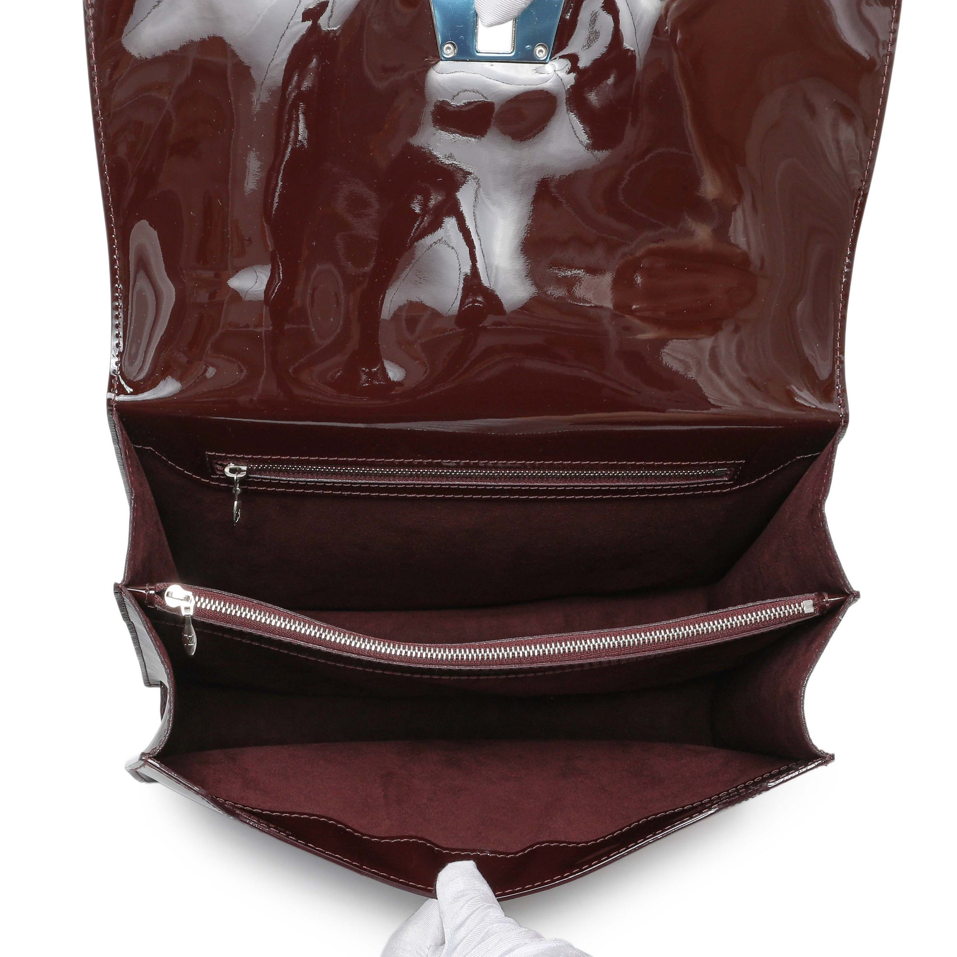 Exclusive Louis Vuitton Prune Electric Epi Sevigne GM — Alternate View 8