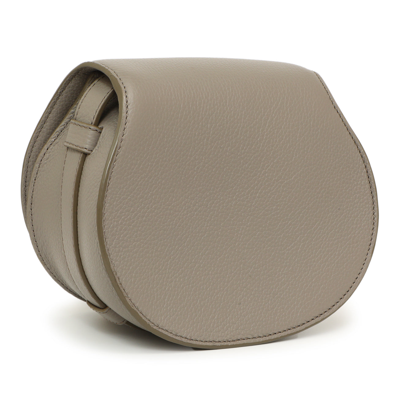 Exclusive Chloe Grey Calfskin Mini Marcie — Back View