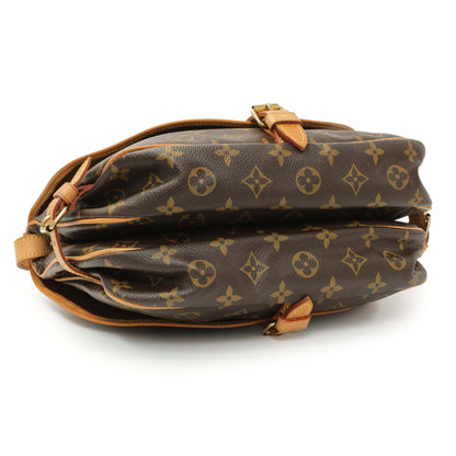Exclusive Louis Vuitton Monogram Saumur 30 — Back View