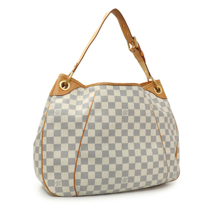 Exclusive Louis Vuitton Damier Azur Galliera PM — Side View