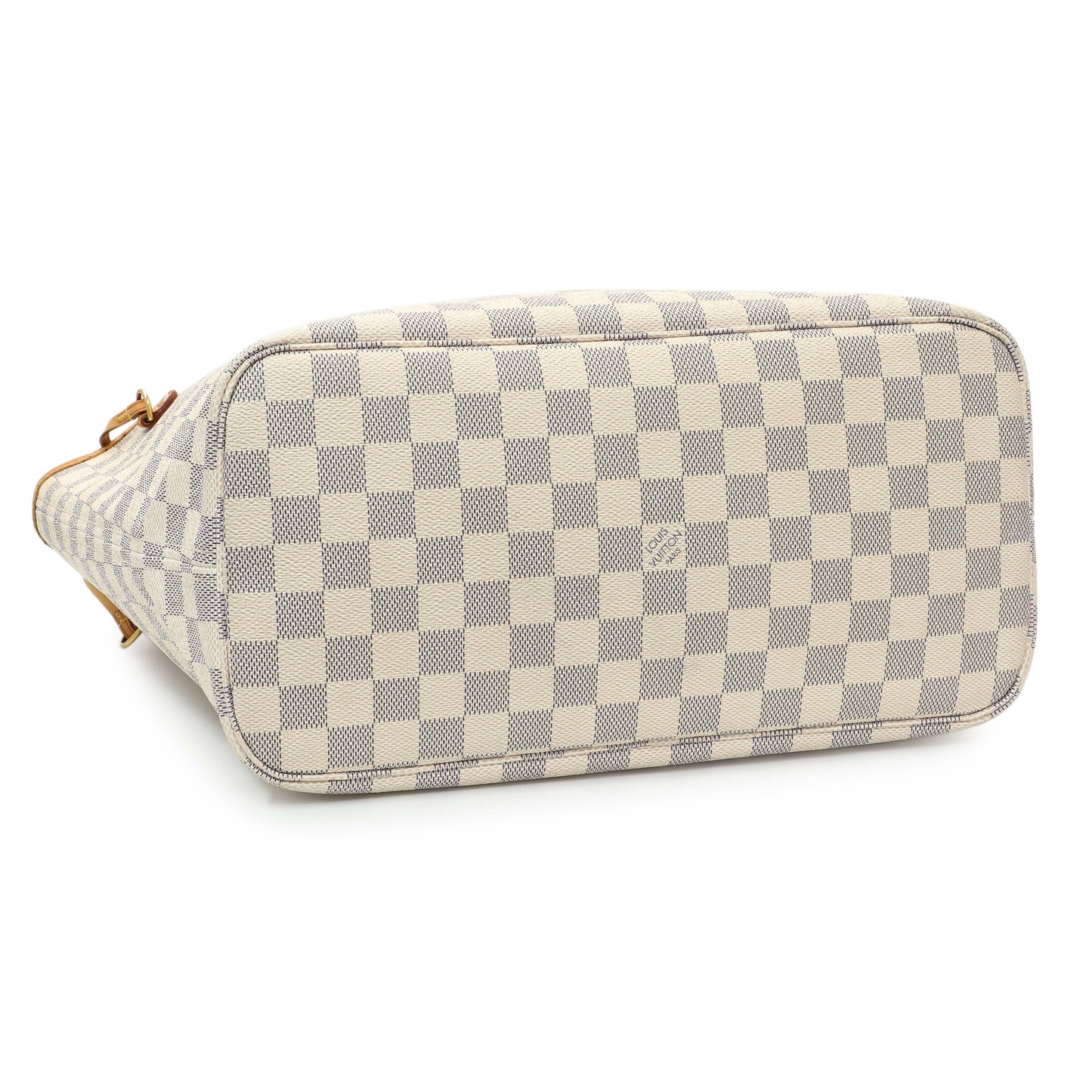 Exclusive Louis Vuitton Damier Azur Neverfull GM — Back View