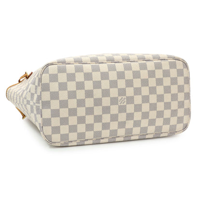 Exclusive Louis Vuitton Damier Azur Neverfull GM — Back View